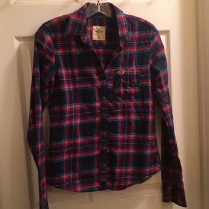 Plaid ladies shirt